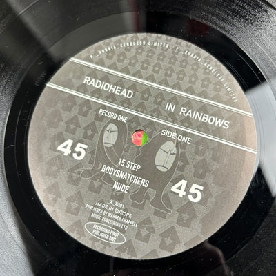 2007 Radiohead In Rainbows 2CD 2 LP Boxset