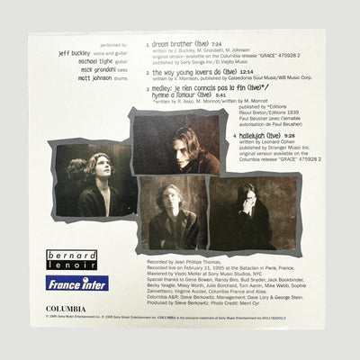 2002 Jeff Buckley Grace EP's 5 CD UK Boxset