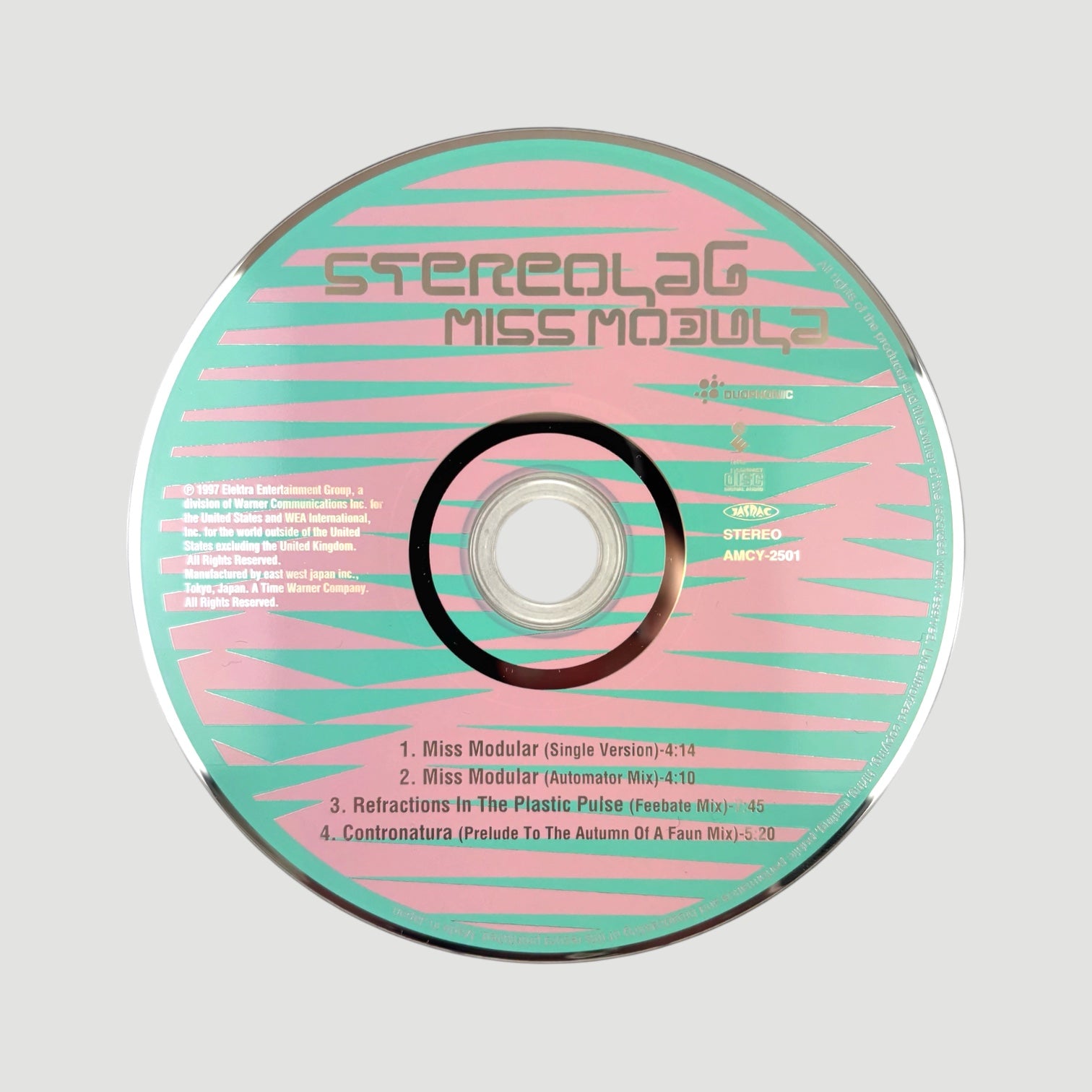 1997 Stereolab Miss Modular Japanese CD