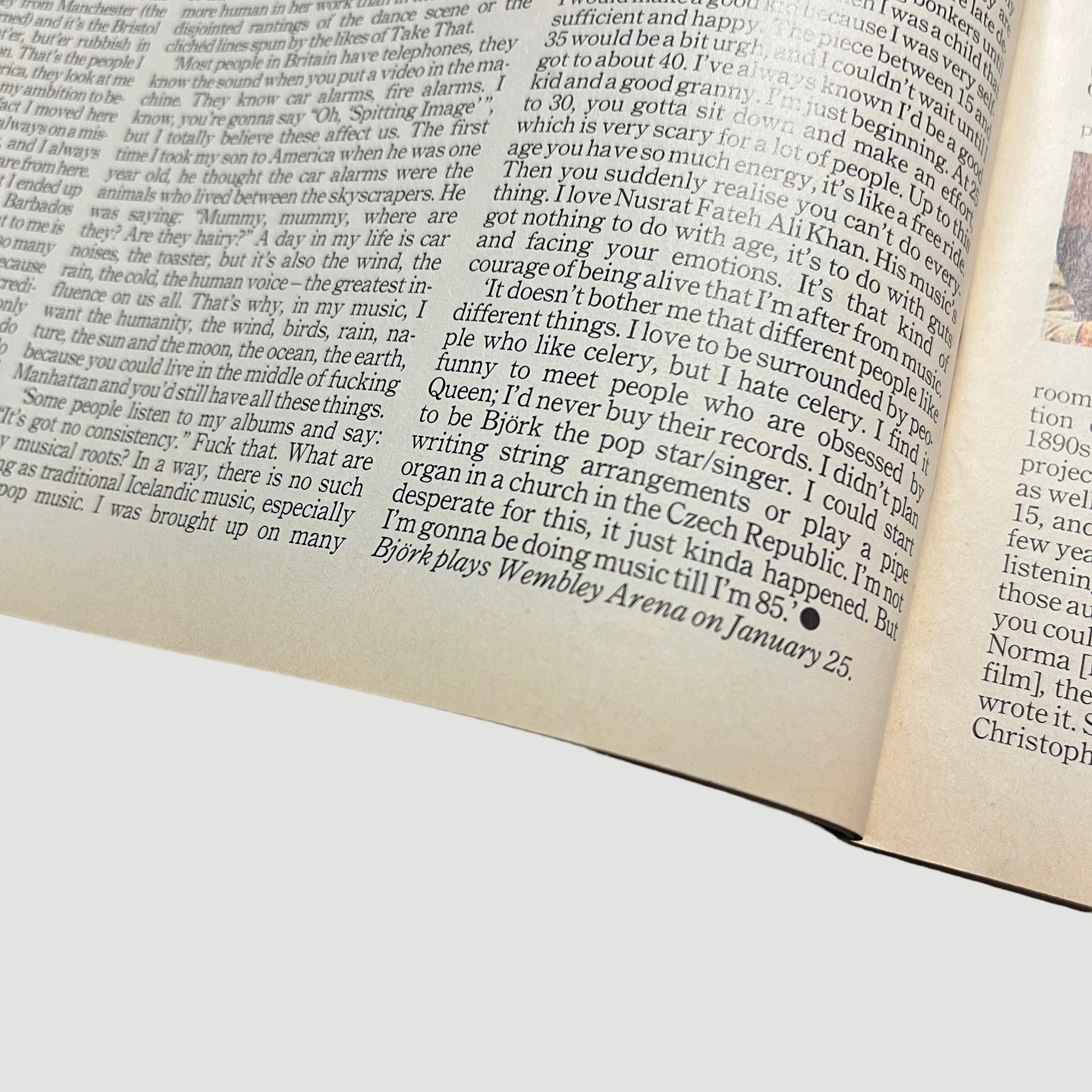 1996 Time Out Bjork Issue