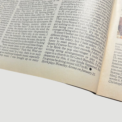 1996 Time Out Bjork Issue