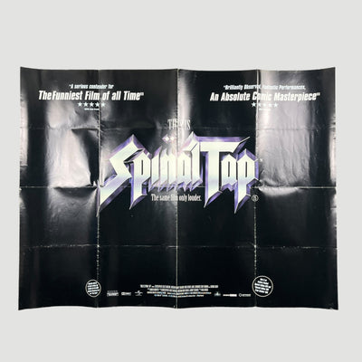 2000 Spinal Tap Re-Release UK Quad Poster