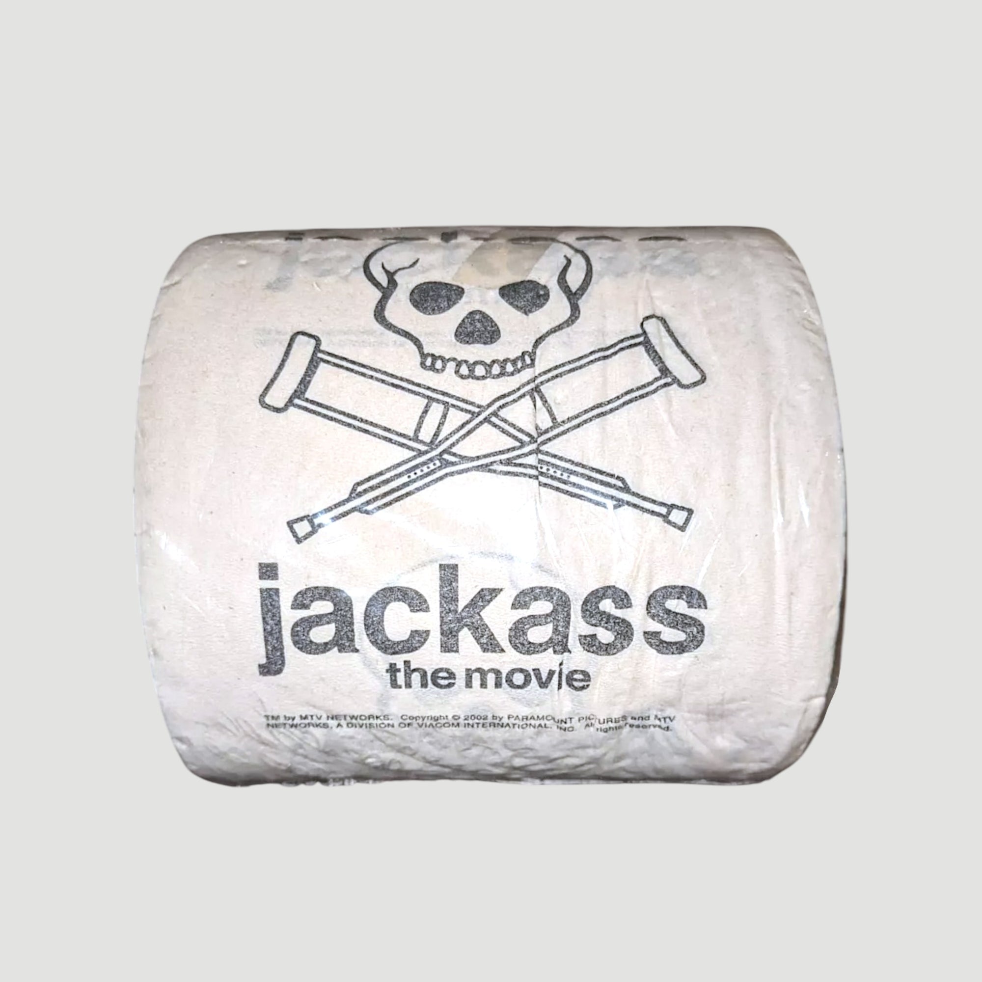 2002 Jackass: The Movie Promo Toilet Roll