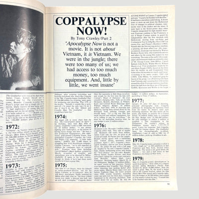 1979 Films Illustrated Apocalypse Now Issue