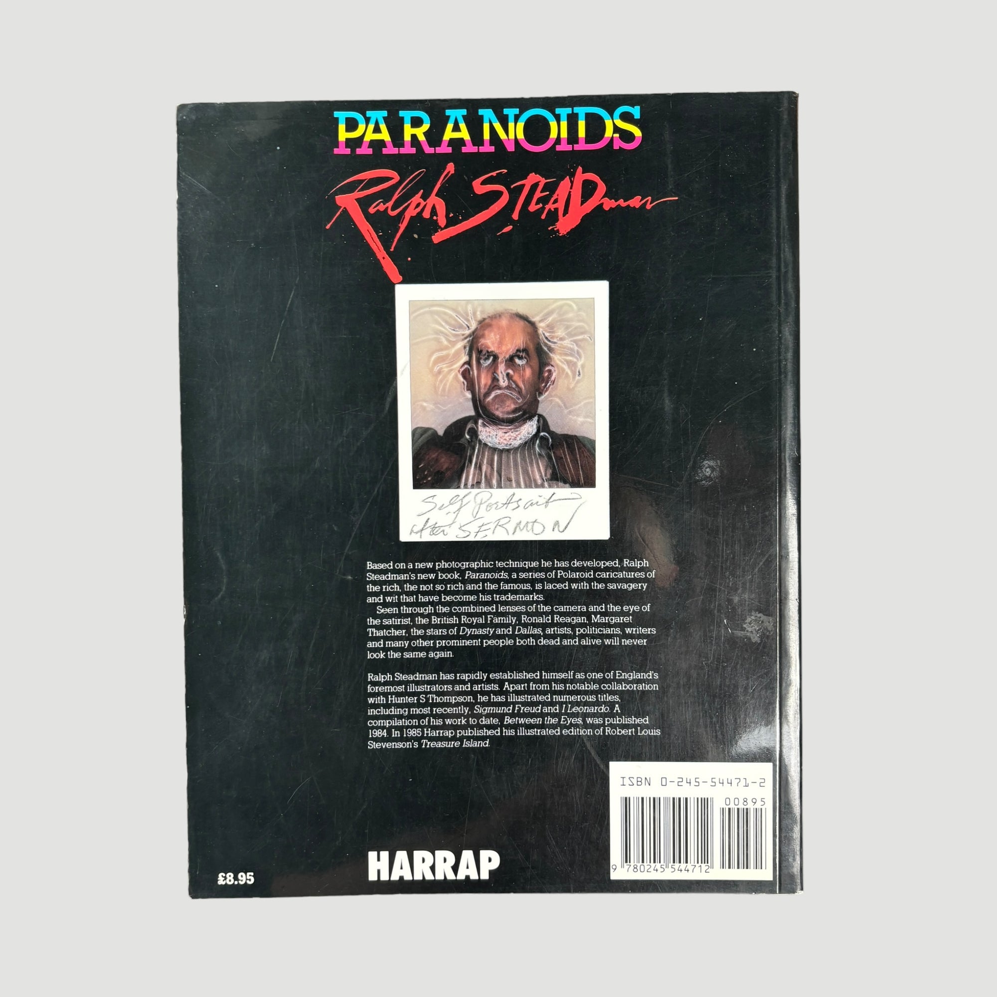 Mid 80's Ralph Steadman 'Paranoids'