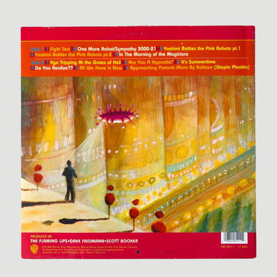 2002 Flaming Lips Yoshmi UK 1st Press Red Vinyl