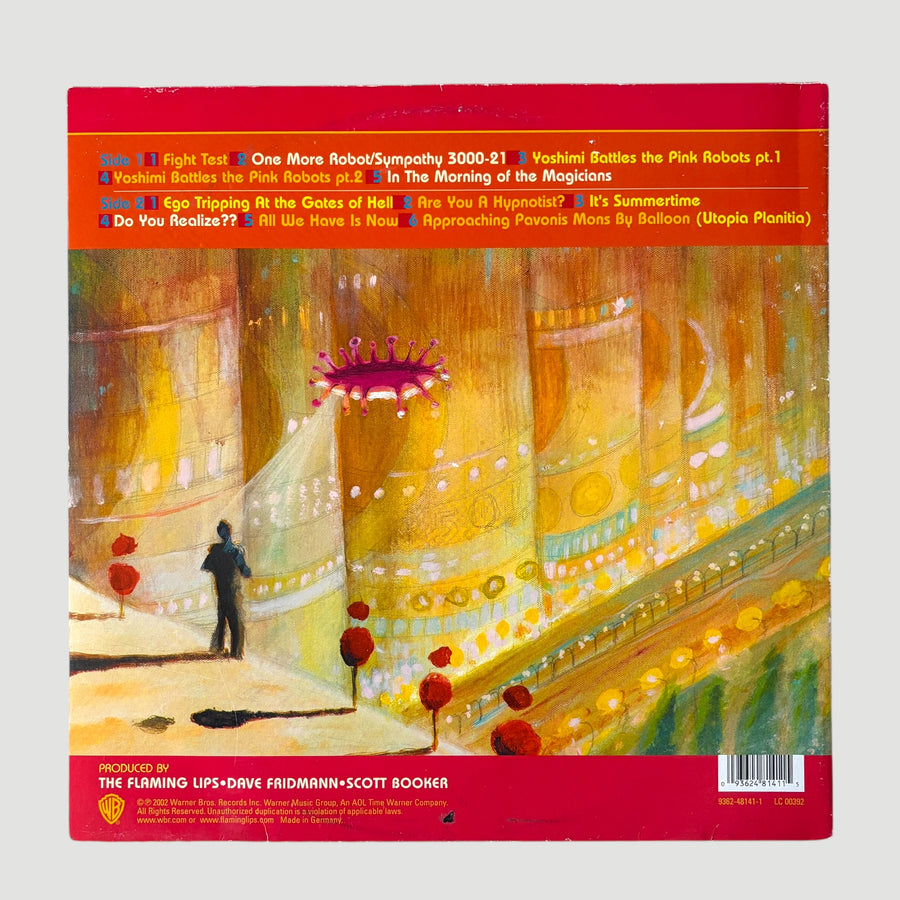 2002 Flaming Lips Yoshmi UK 1st Press Red Vinyl