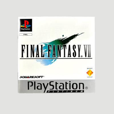 2000 Final Fantasy VII PlayStation 1 Game (Platinum Edition/EU)