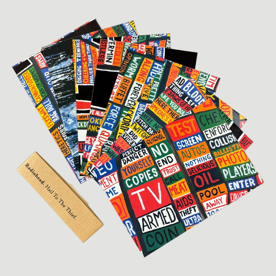 2007 Radiohead Hail to the Thief Postcard Set
