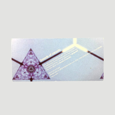 2002 Boards of Canada Geogaddi Listening Party Invite Set
