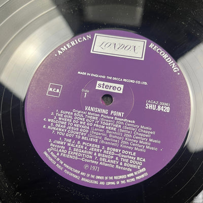1971 Vanishing Point OST LP