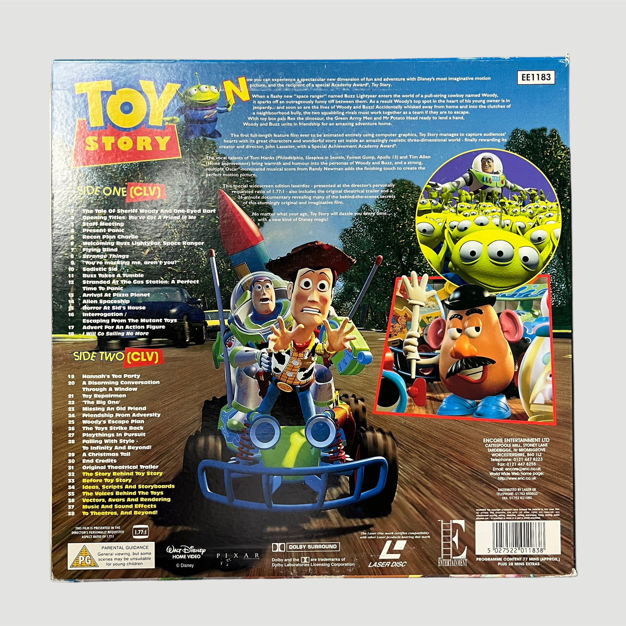 90's Toy Story Laserdisc