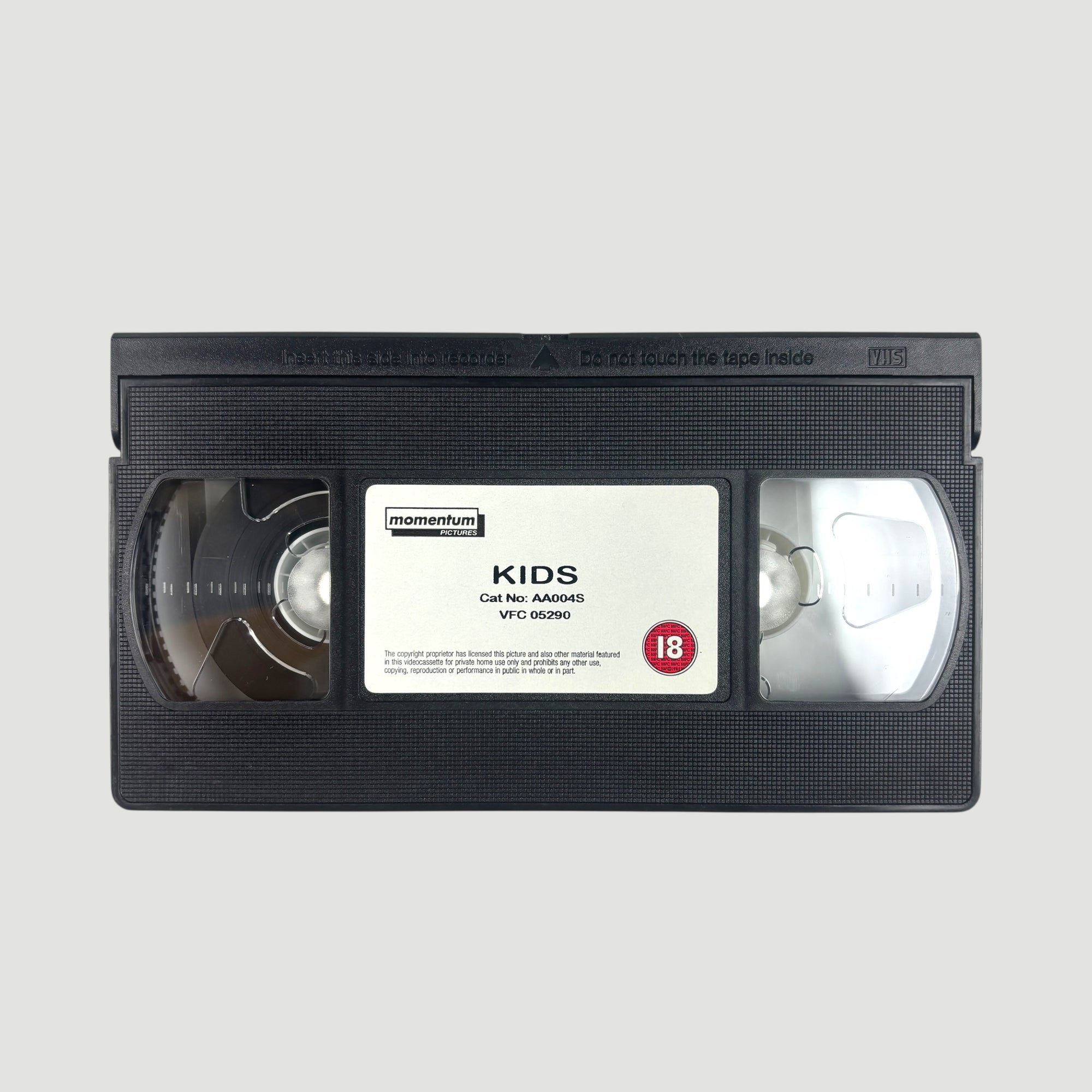 1996 Larry Clark KIDS UK VHS