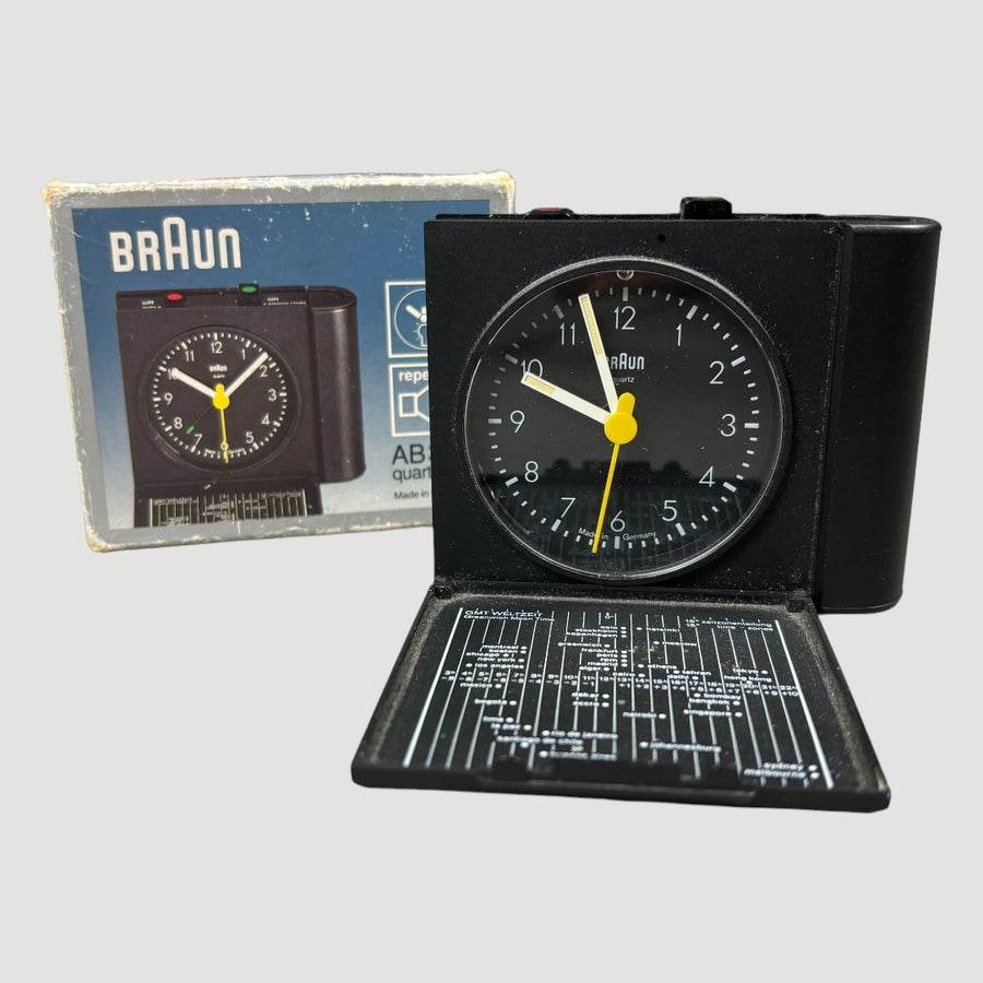 80's Braun AB313sl Travelclock (Boxed)