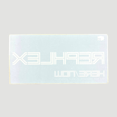 1997 Rephlex Records 'Here, Now' Window Sticker