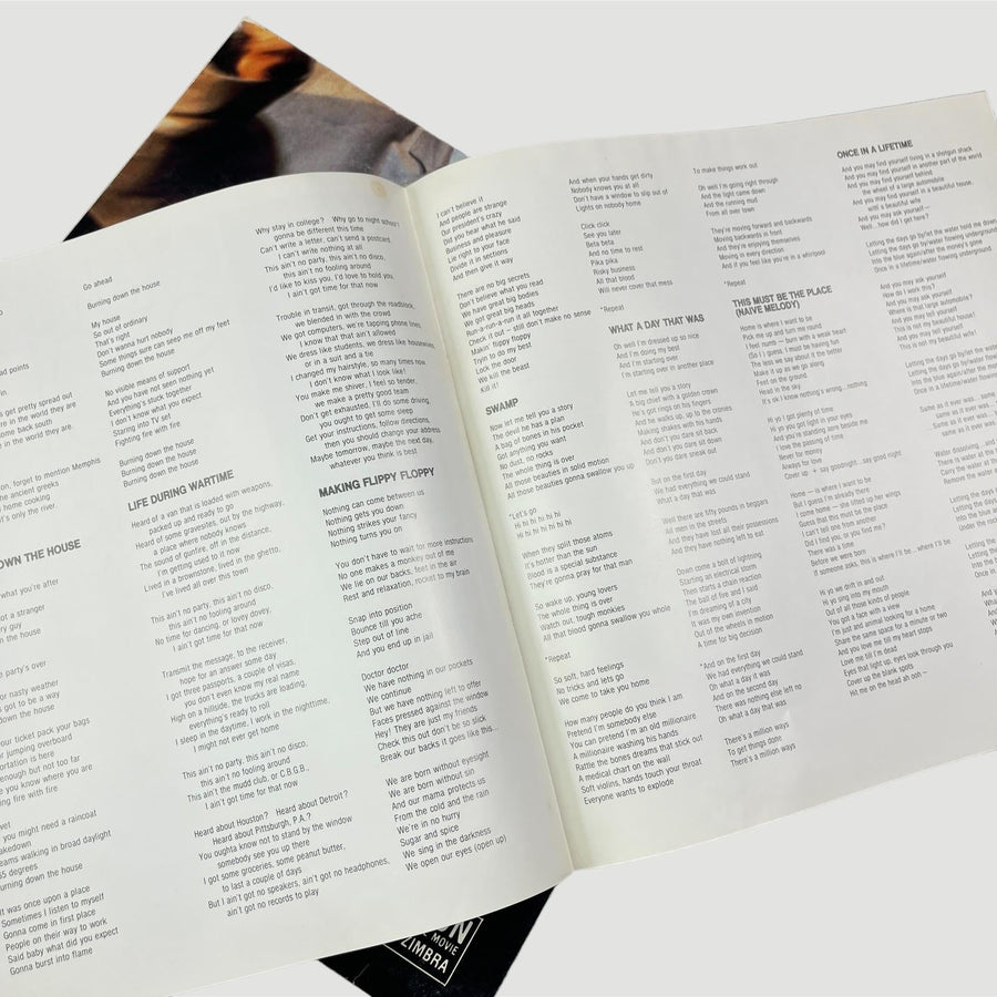 90's Talking Heads Stop Making Sense Laserdisc