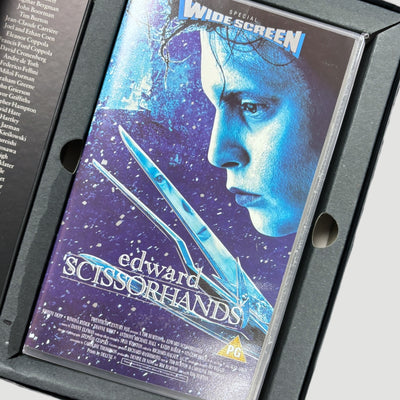 1993 Edward Scissorhands Faber UK Boxset (VHS+Book)