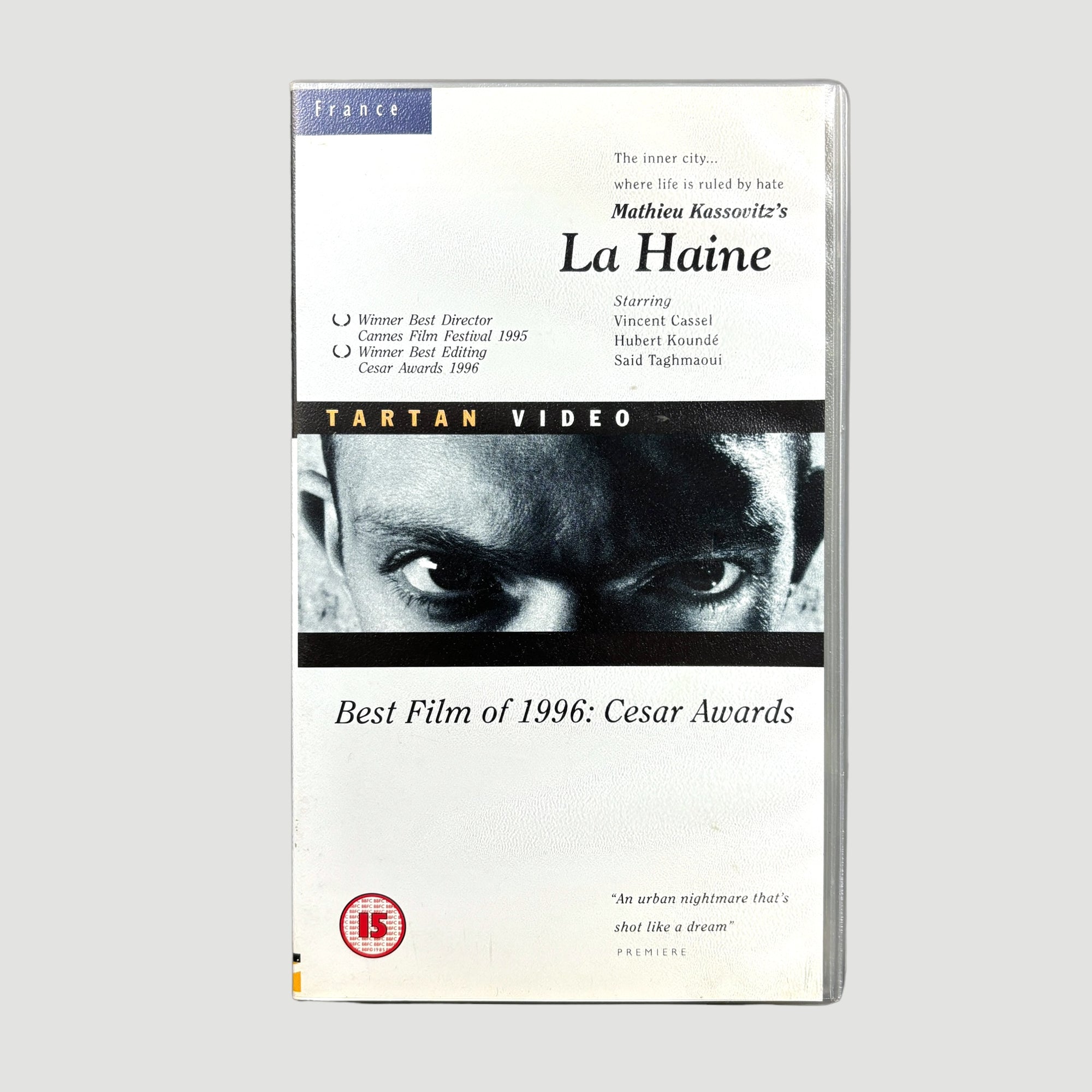 90's La Haine Tartan VHS