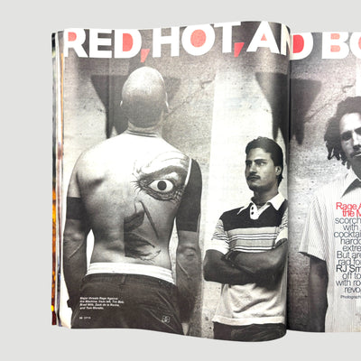 1996 Spin Magazine Rage Against the Machine Cover Issue