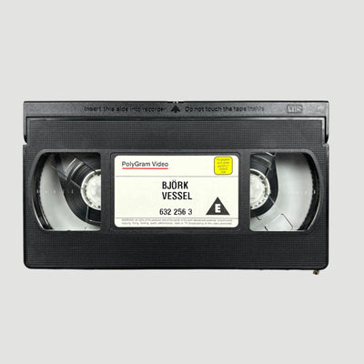 1994 Björk 'Vessel' VHS + Merch Flyer