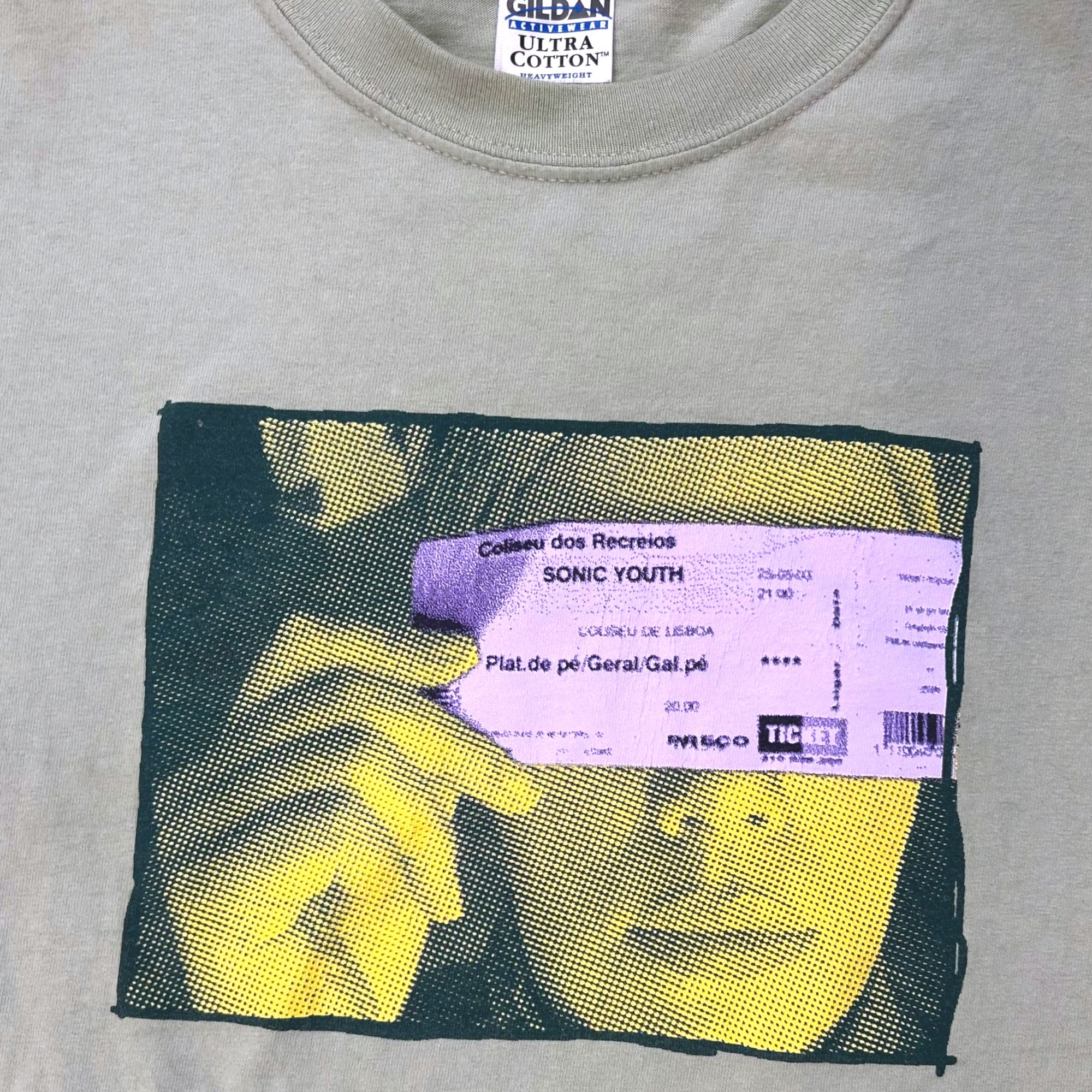 2003 Sonic Youth Ticket Stub T-Shirt