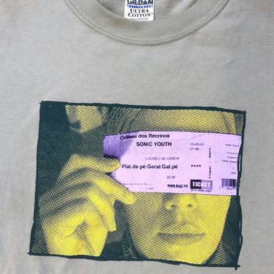 2003 Sonic Youth Ticket Stub T-Shirt