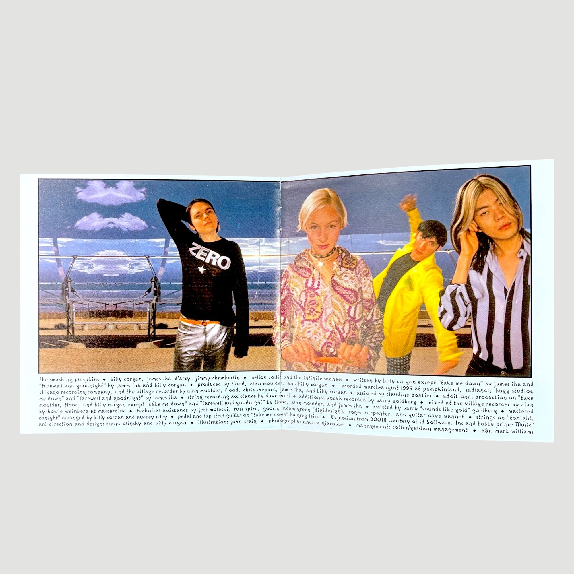 1995 The Smashing Pumpkins Mellon Collie Japanese 2CD Set