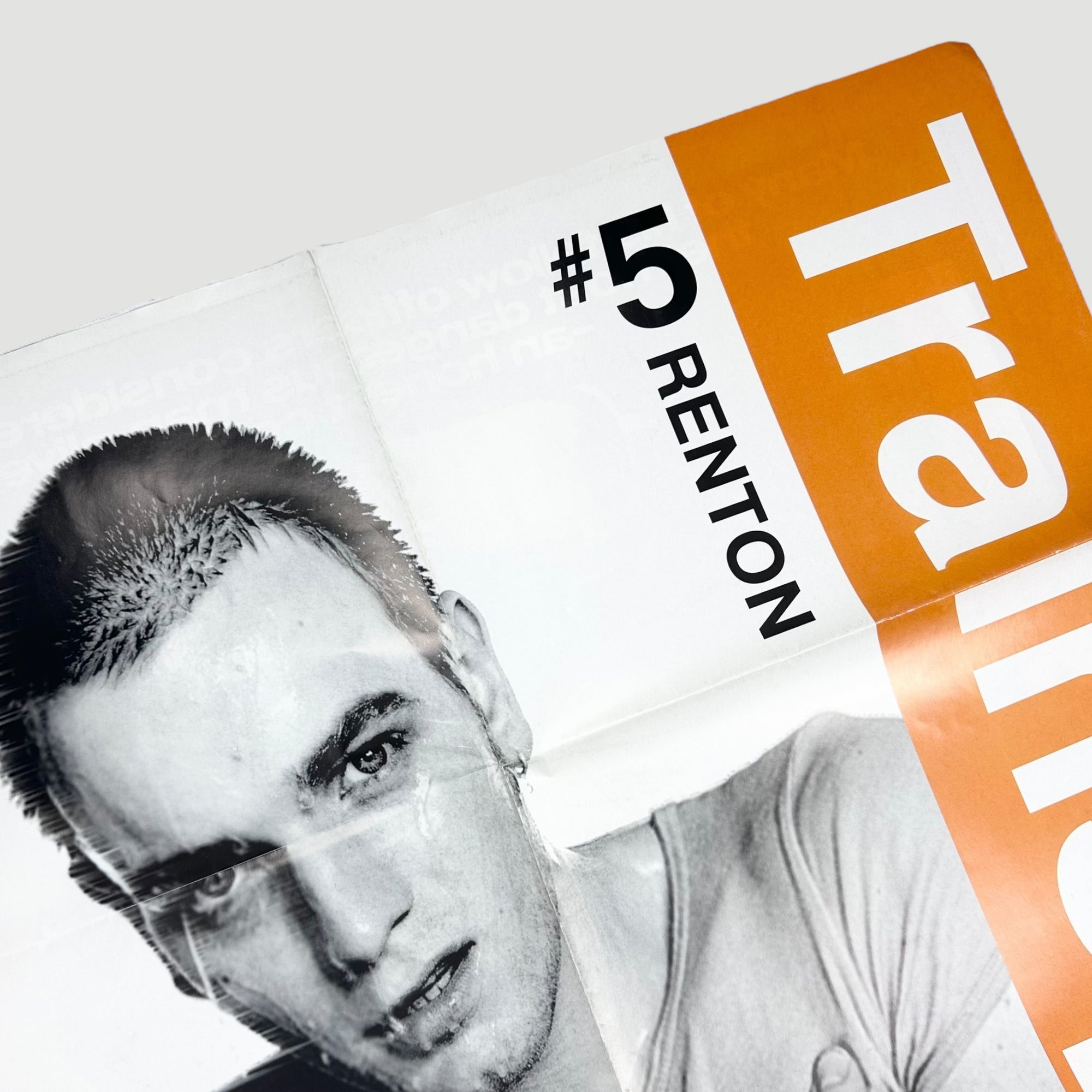 1996 Trainspotting Neon Magazine Poster