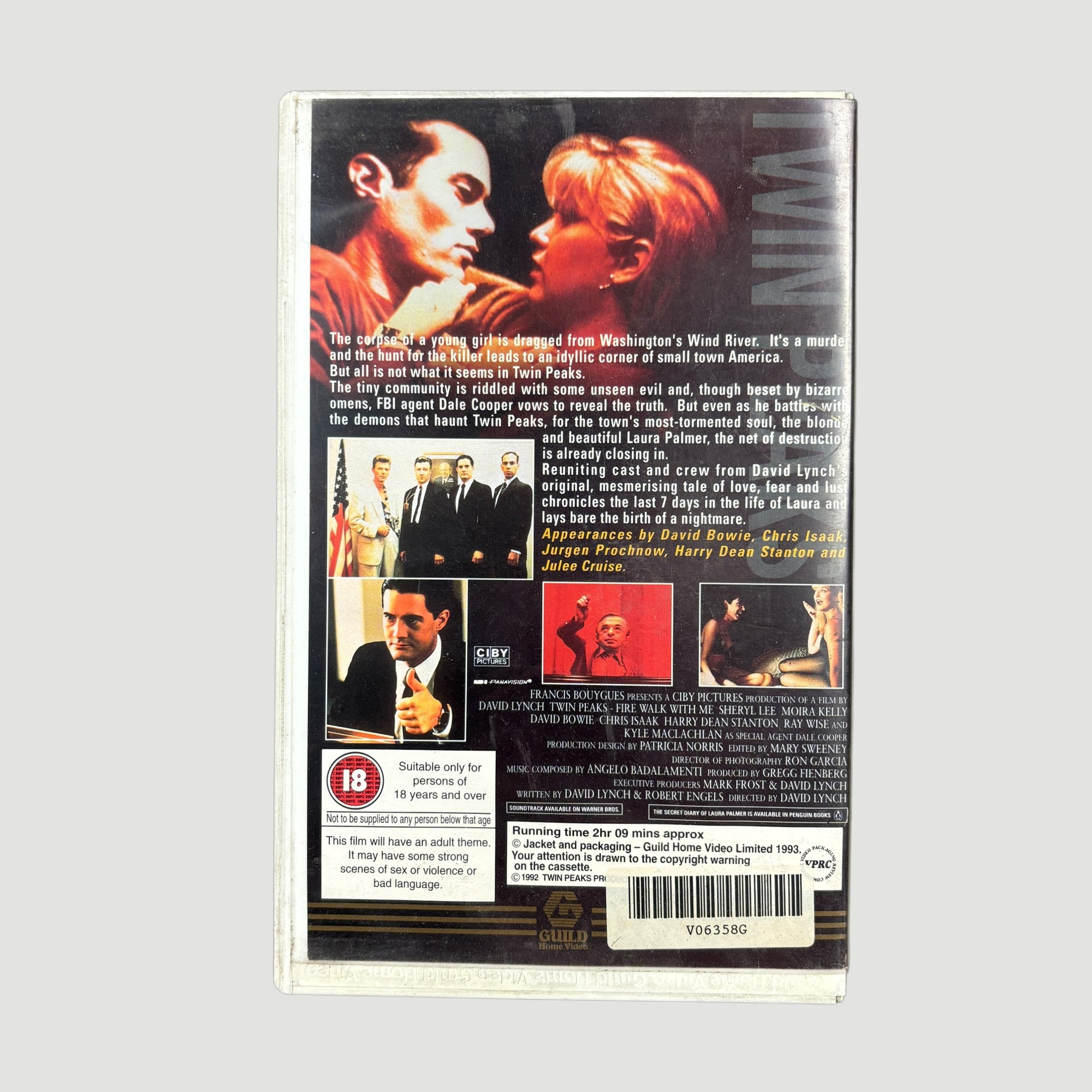 1994 Twin Peaks: Fire Walk with Me Ex-Rental UK VHS