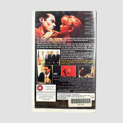 1994 Twin Peaks: Fire Walk with Me Ex-Rental UK VHS