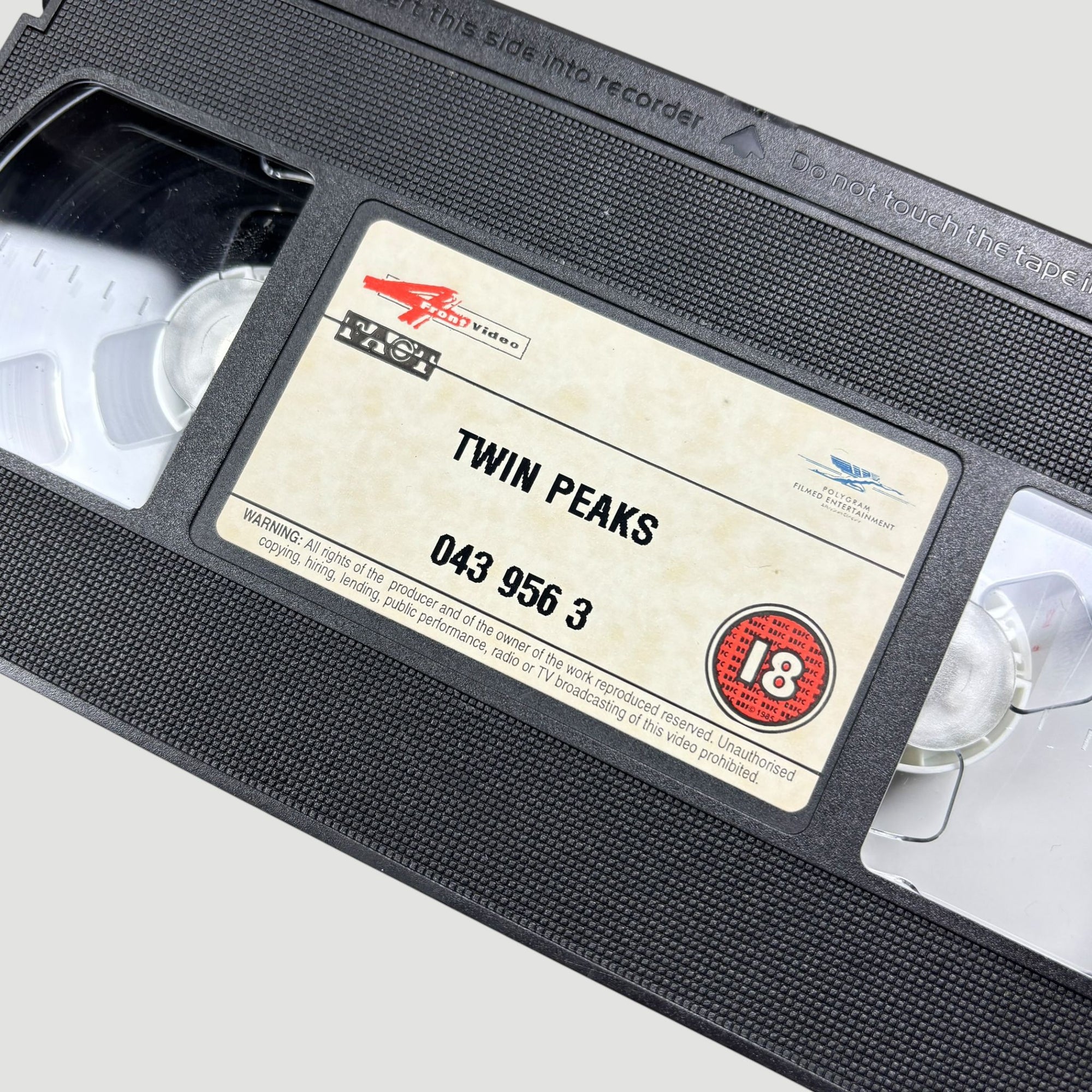 1992 Twin Peaks: Fire Walk With Me Ex Rental VHS