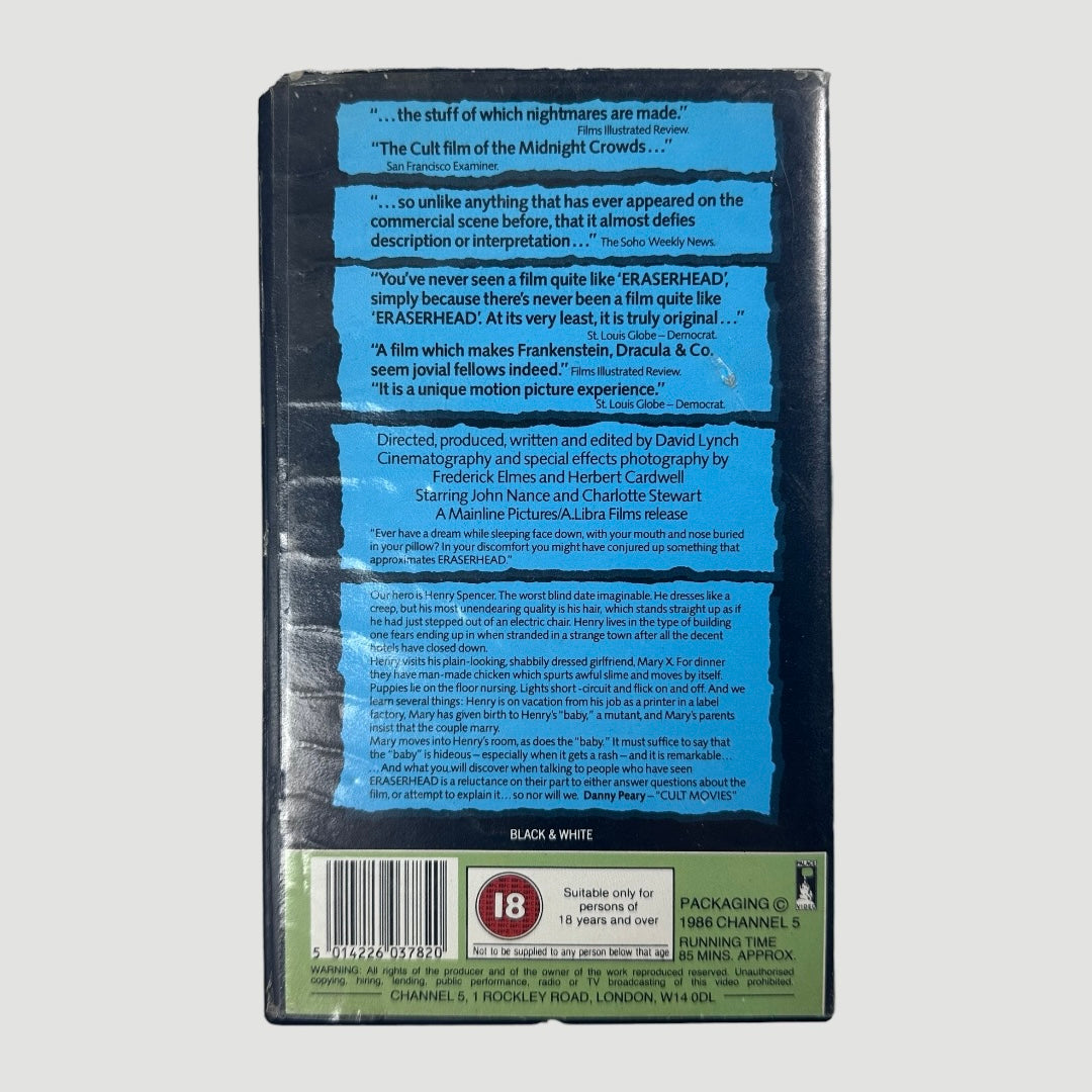 90's Eraserhead VHS
