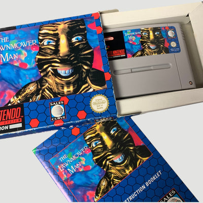 1993 The Lawnmower Man Super Nintendo Game