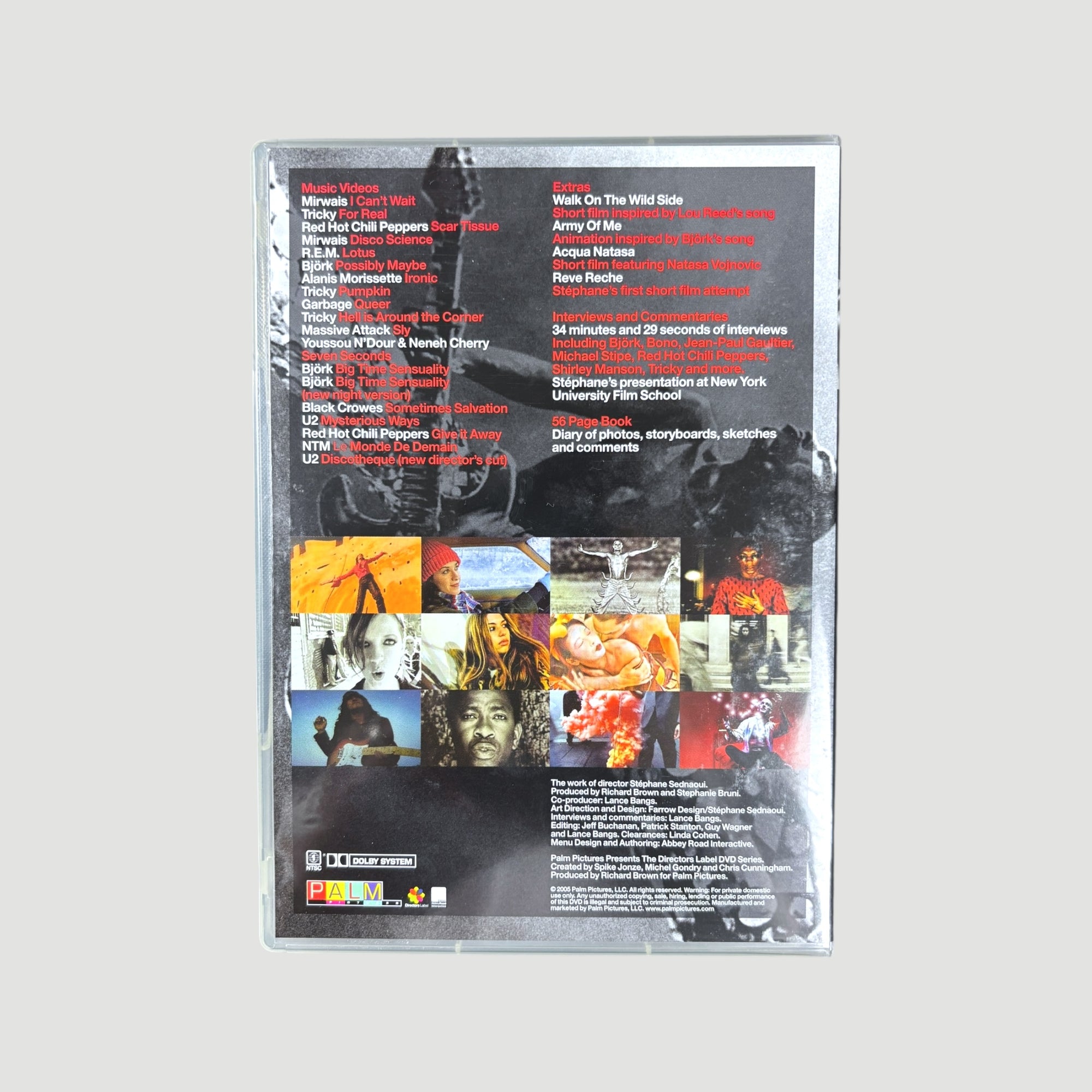 2005 The Work of Directors Corbijn/Glazer/Romanek/Sednaoui US 4DVD Boxset