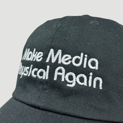 UG Make Media Physical Again Black Cap