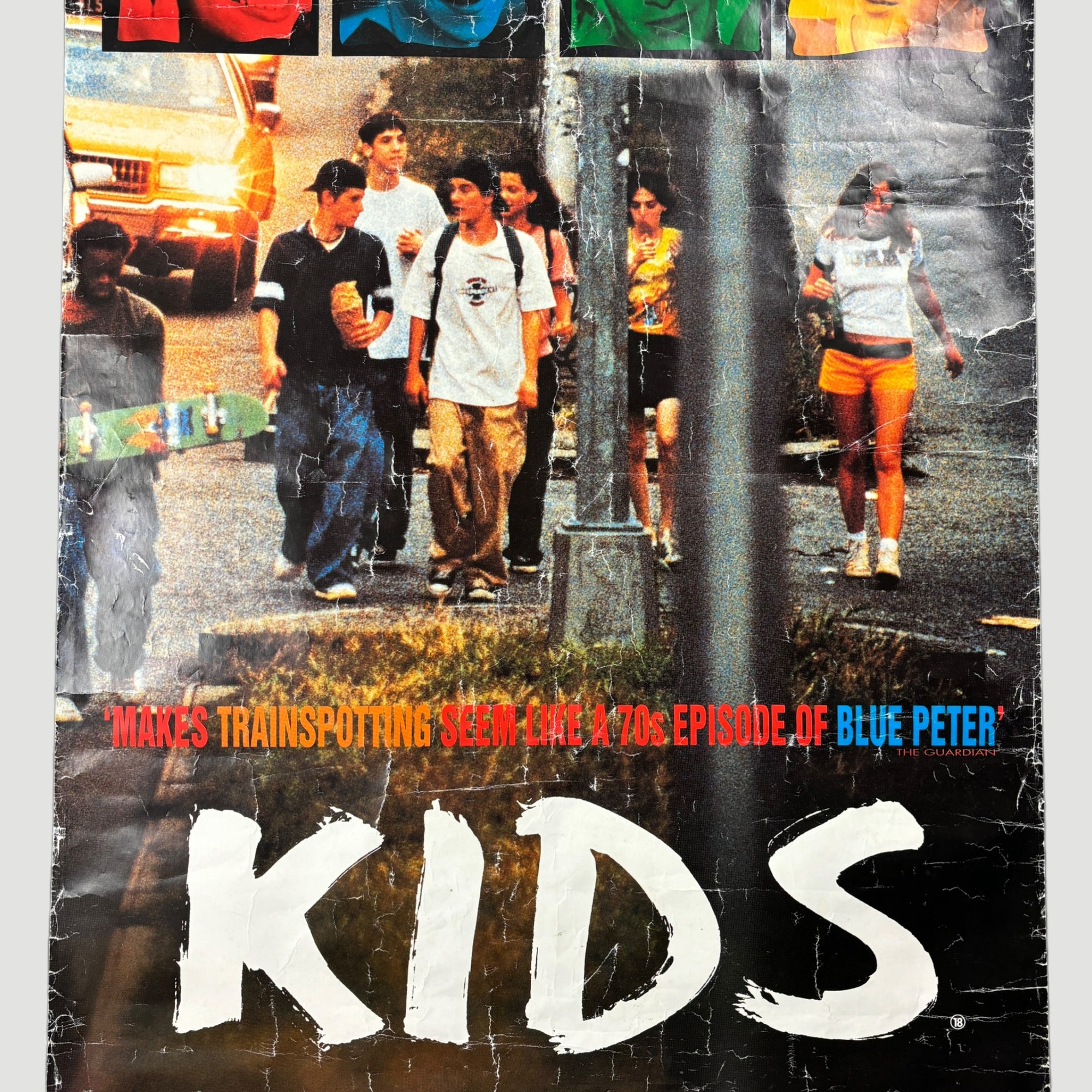 1996 KIDS UK Promo Poster (Framed)