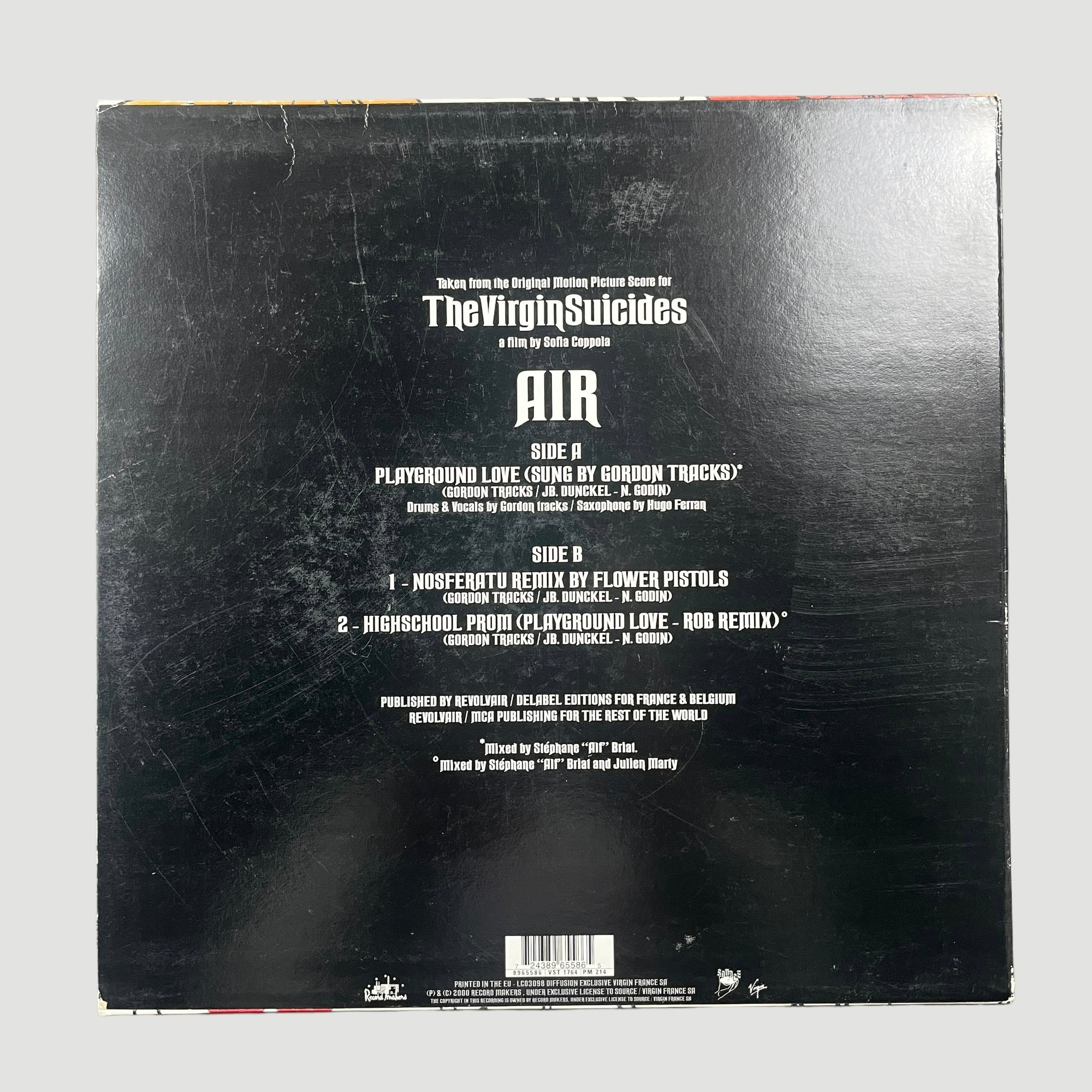 2000 Air Playground Love 12" Single (Taken from The Virgin Suicides)