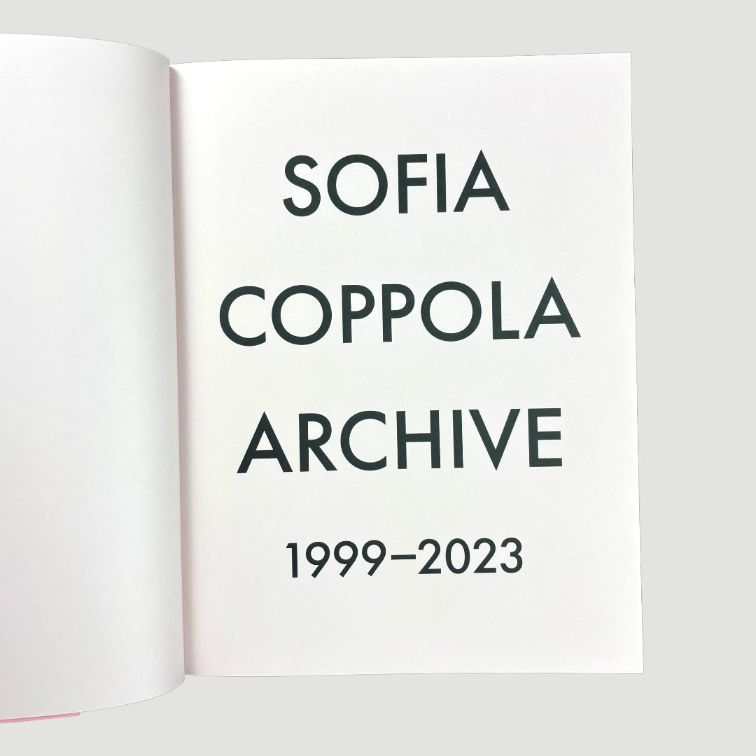 2023 Sofia Coppola Archive 1999-2023 (1st Edition Sofia Coppola SIGNED)