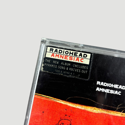 2001 Radiohead Amnesiac Cassette
