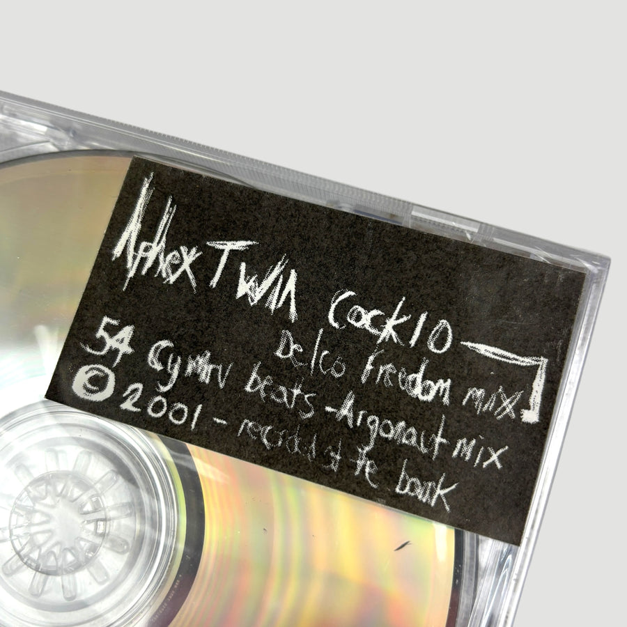 2001 Aphex Twin Drukqs UK CD Warp Records Promo