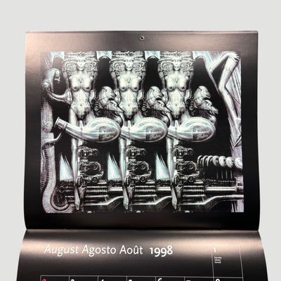 1998 HR Giger ARh+ 3D Calendar