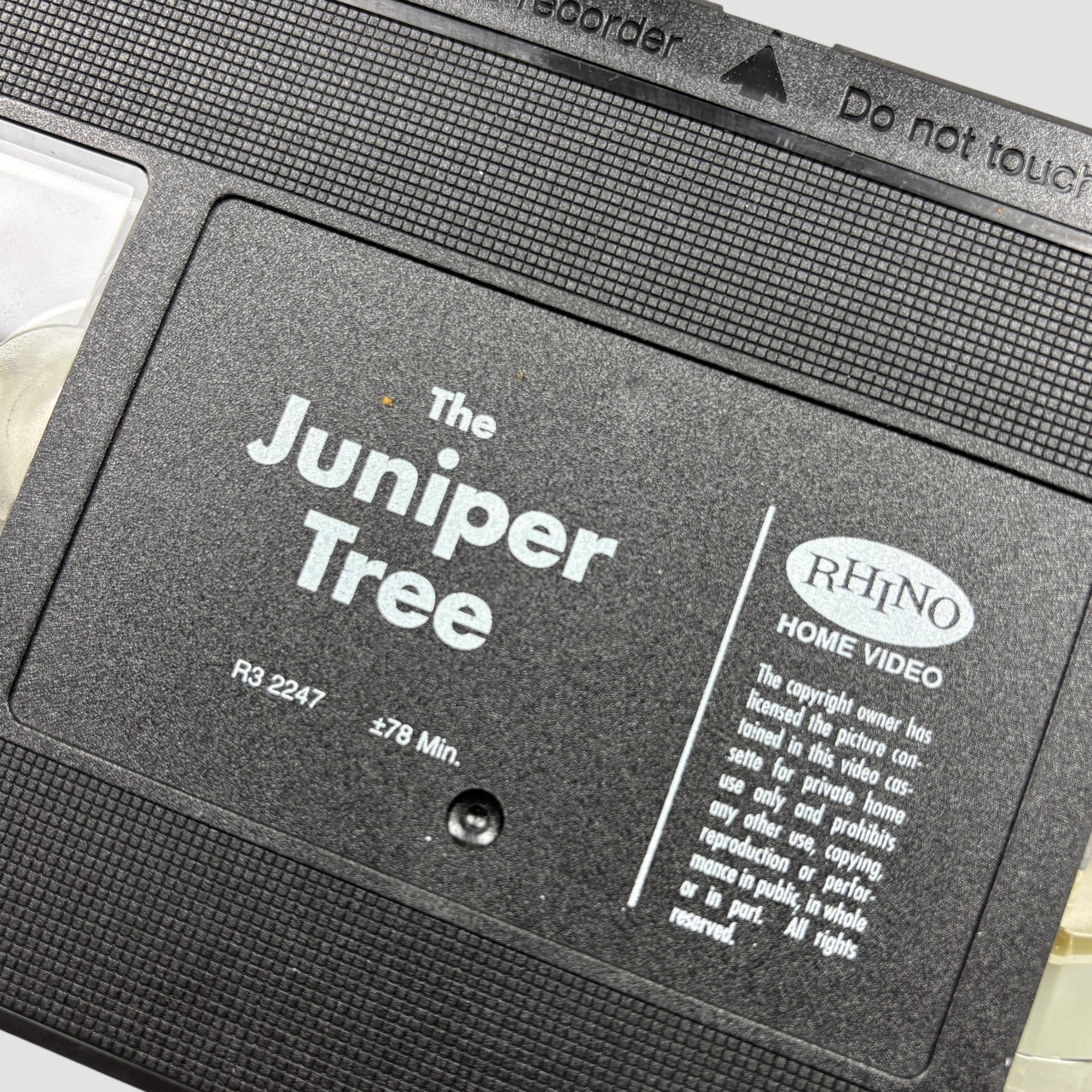 90's Juniper Tree US VHS
