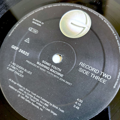 1995 Sonic Youth Washing Machine UK 1st Press LP