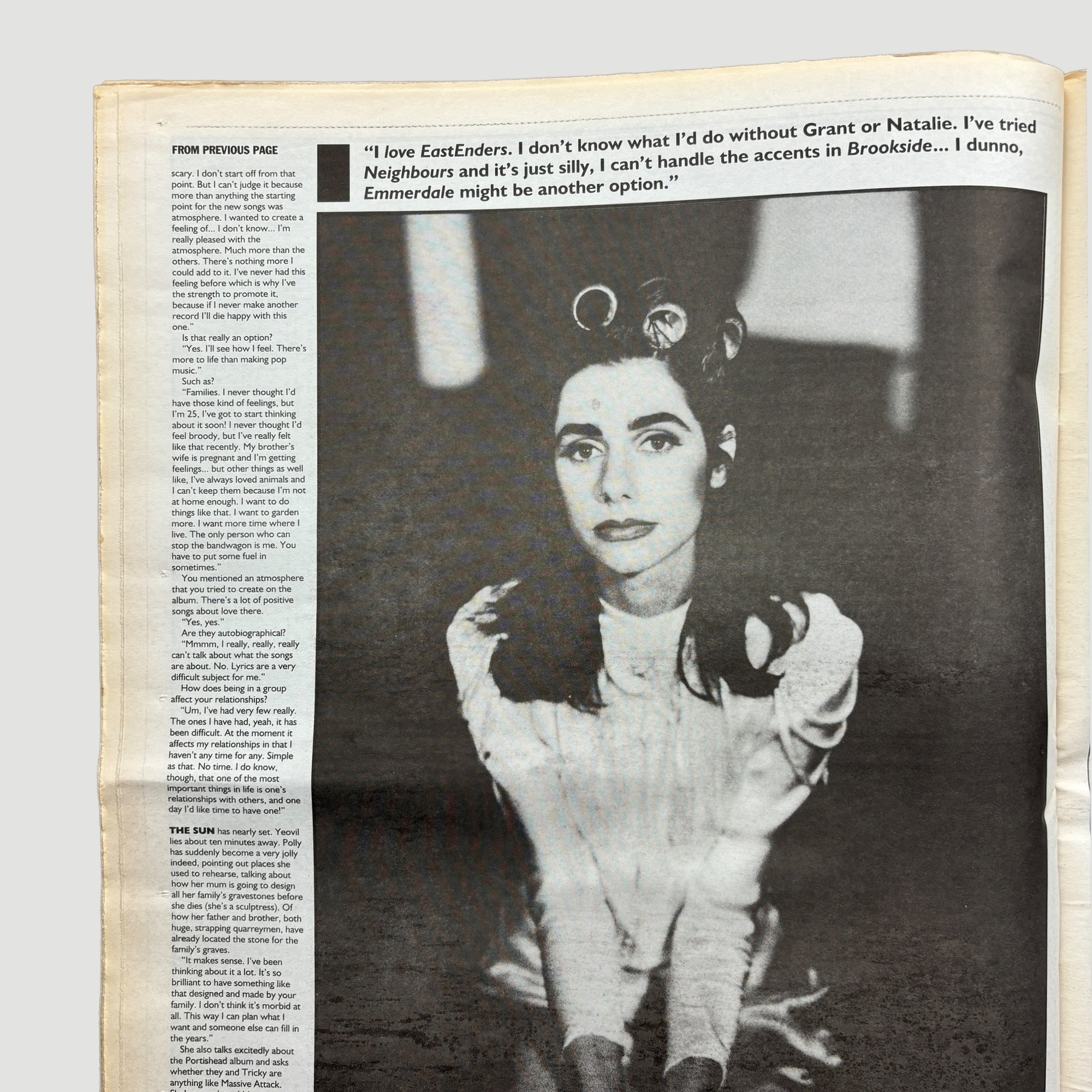1995 NME PJ Harvey Vamp Issue