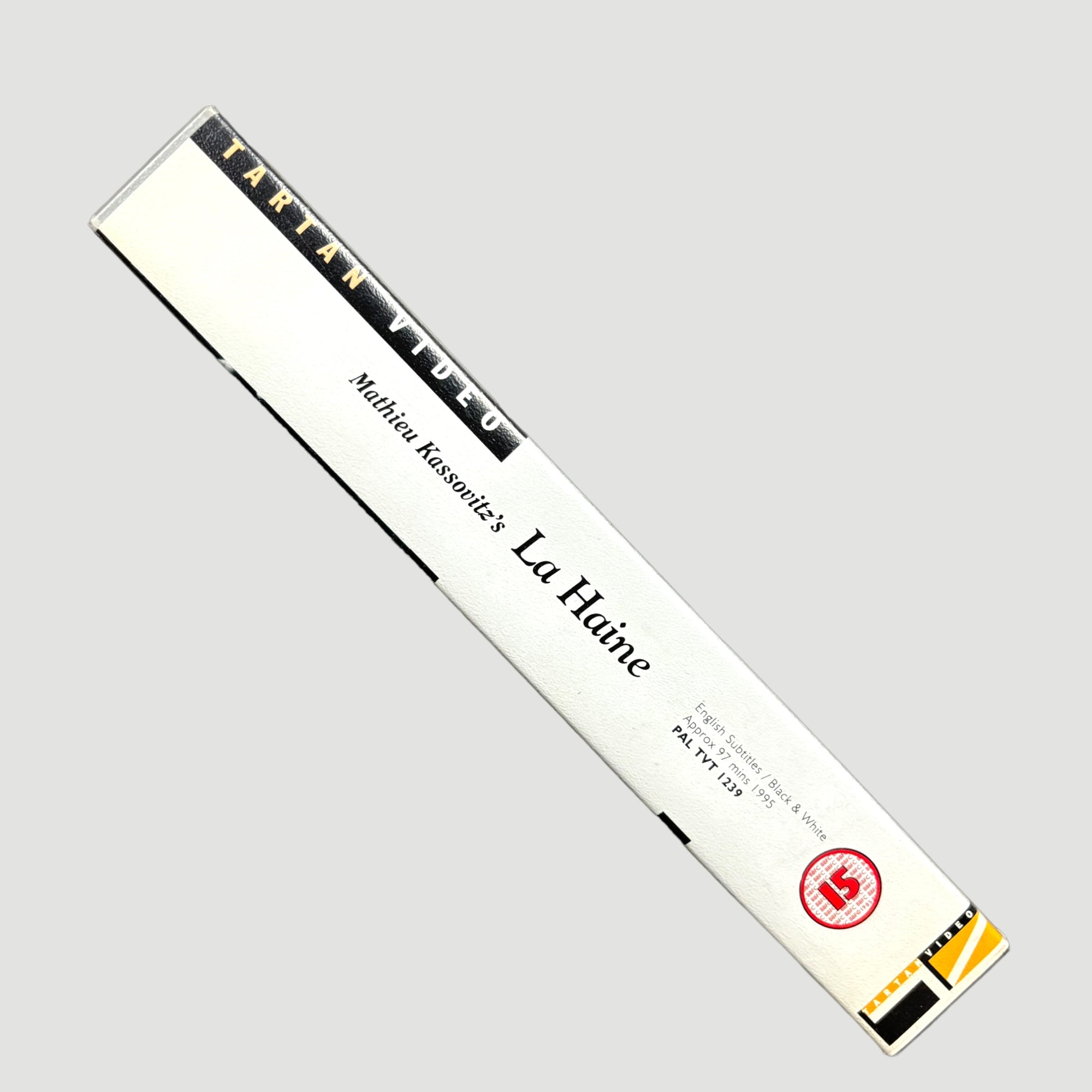 90's La Haine Tartan VHS