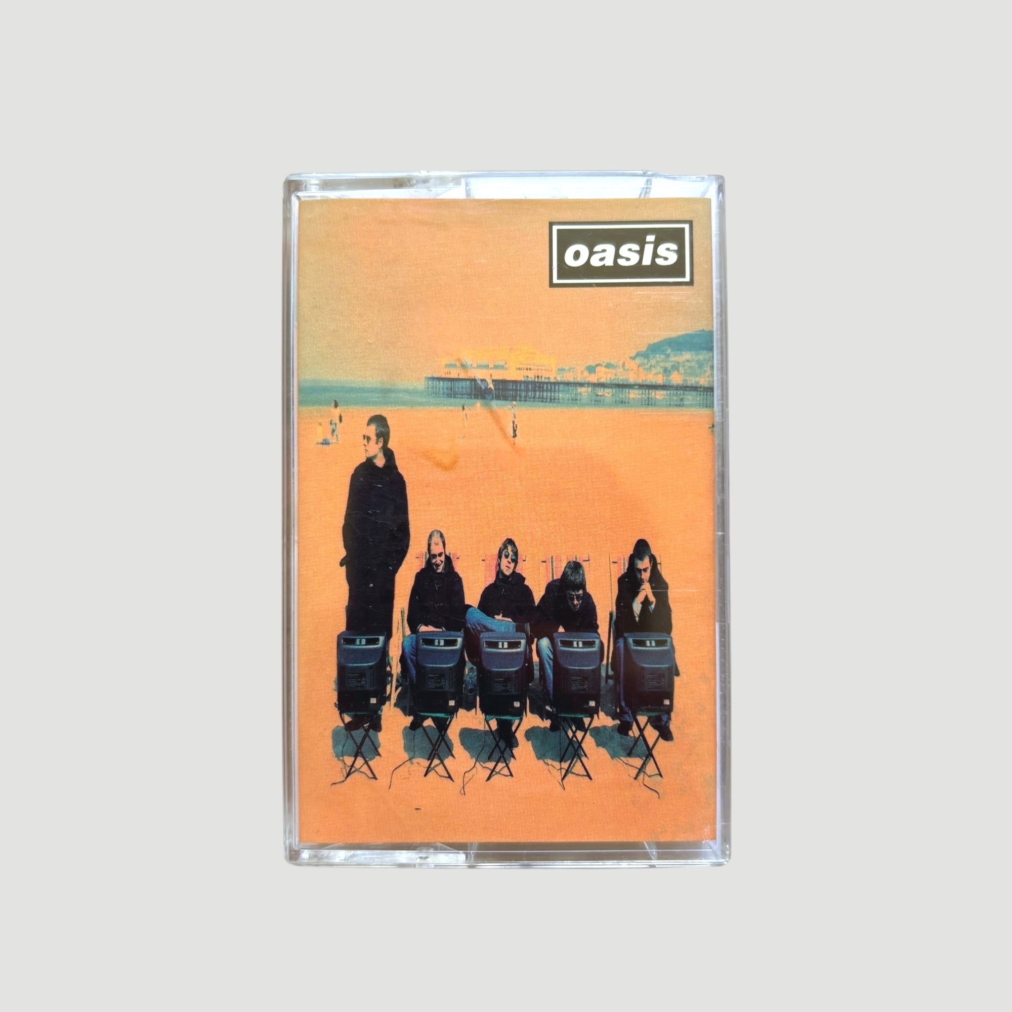 1995 Oasis Roll With It UK Cassette Single