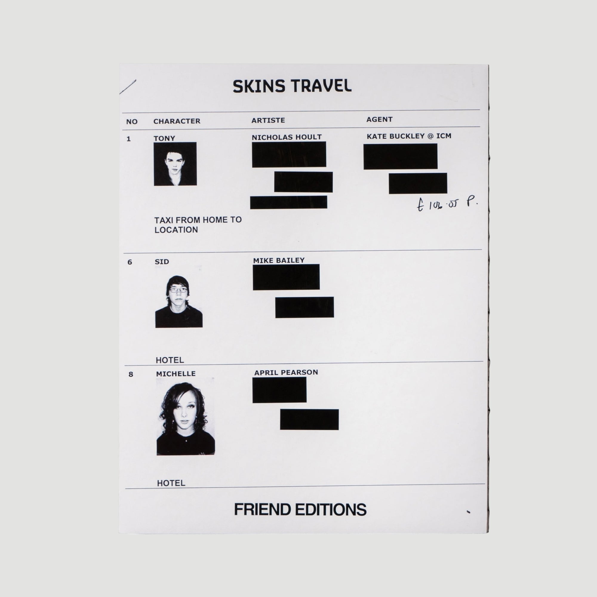 2025 One Night in Watford Book - The Skins Photo Book 1st Edition