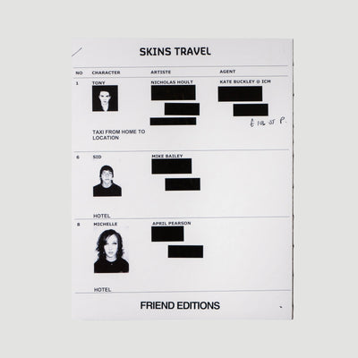 2025 One Night in Watford Book - The Skins Photo Book 1st Edition