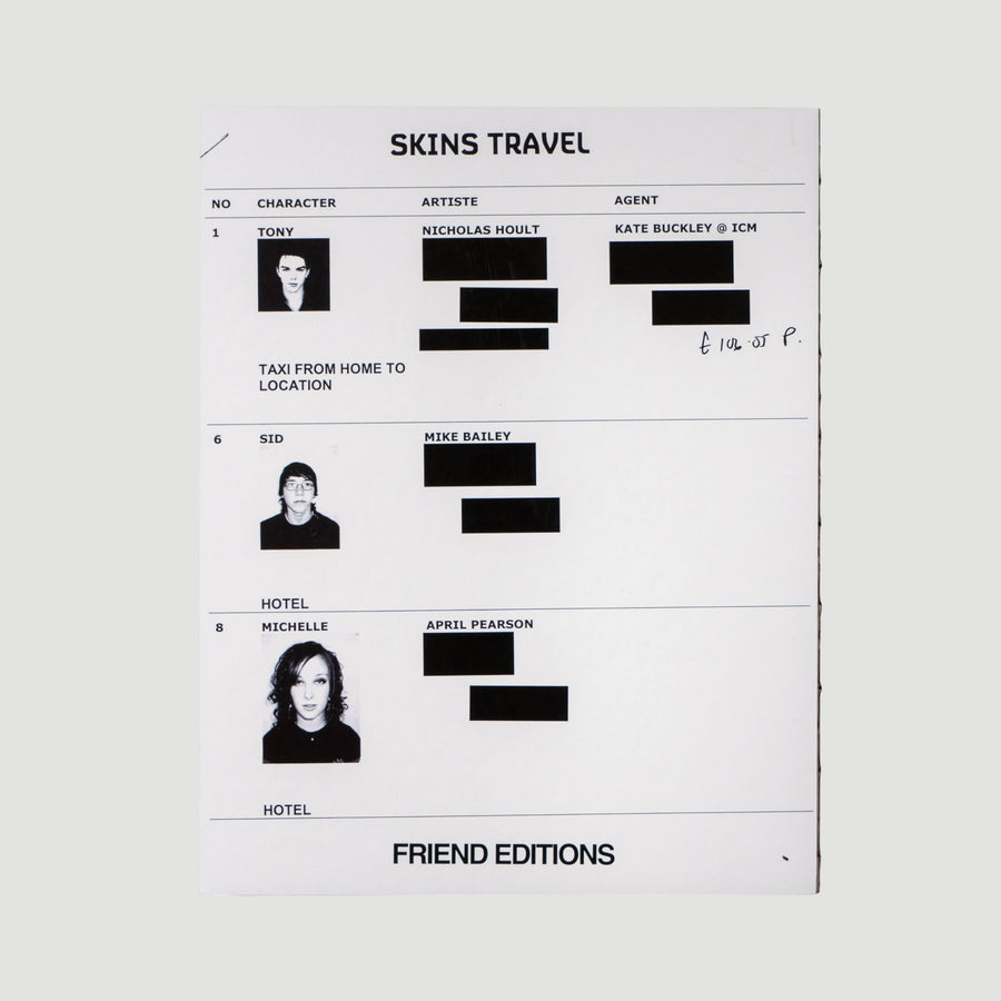 2025 One Night in Watford Book - The Skins Photo Book 1st Edition