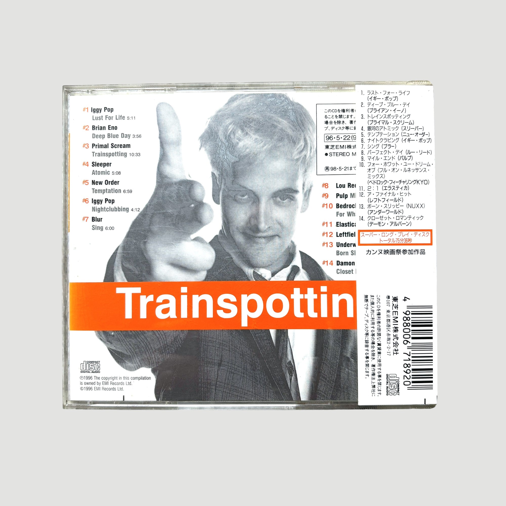 1996 Trainspotting Japanese OST CD